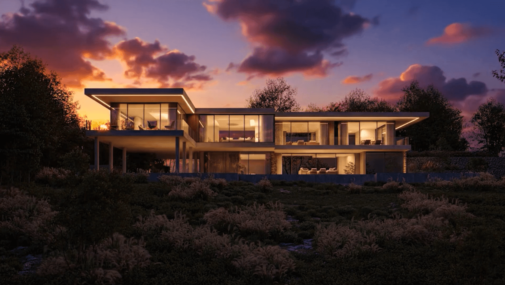 The Hillside Villa | Luxury 3D Visualisation – Project image 1