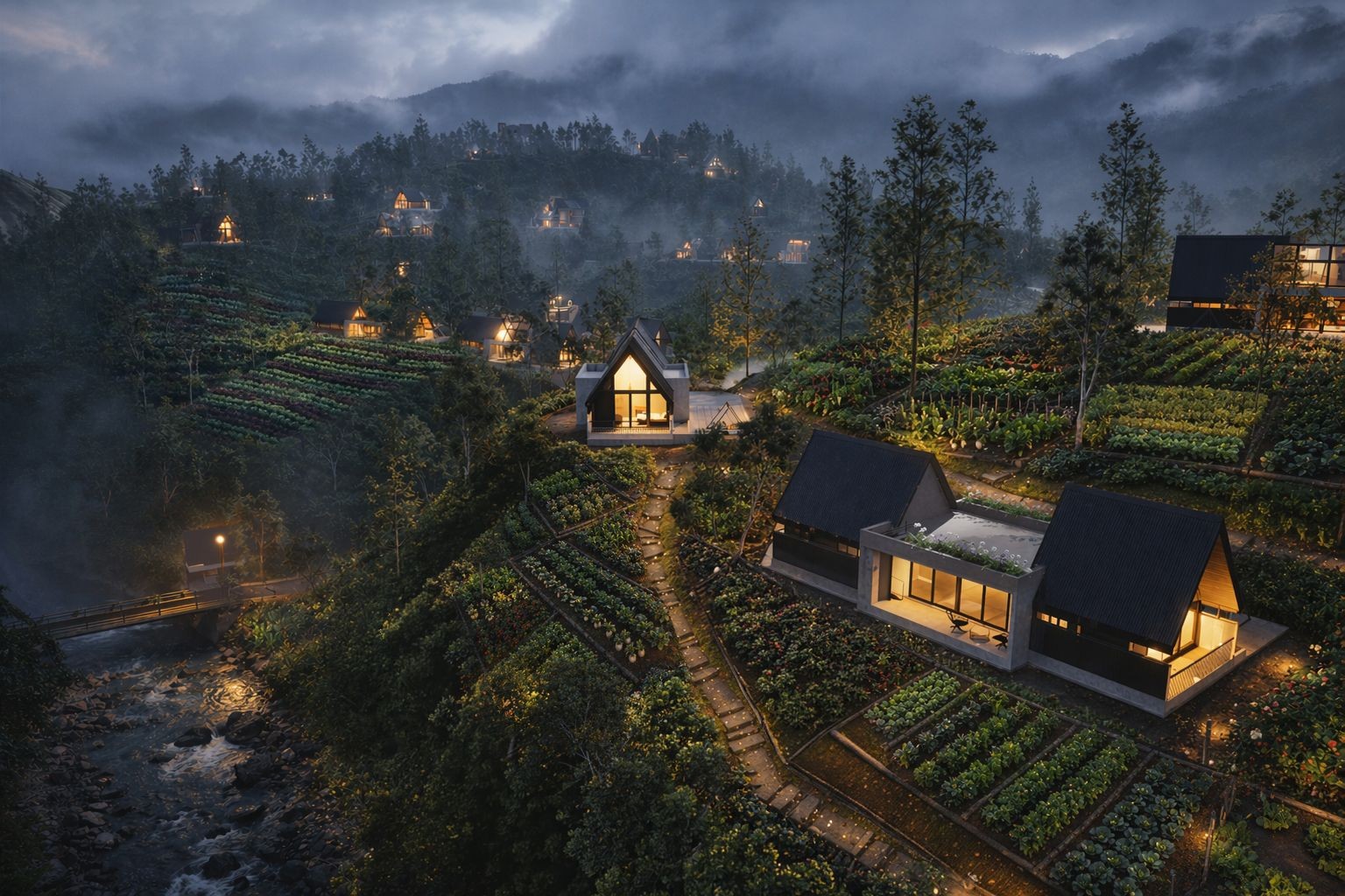 Cinematic Architectural Visualisation of a Premium Highland Villa